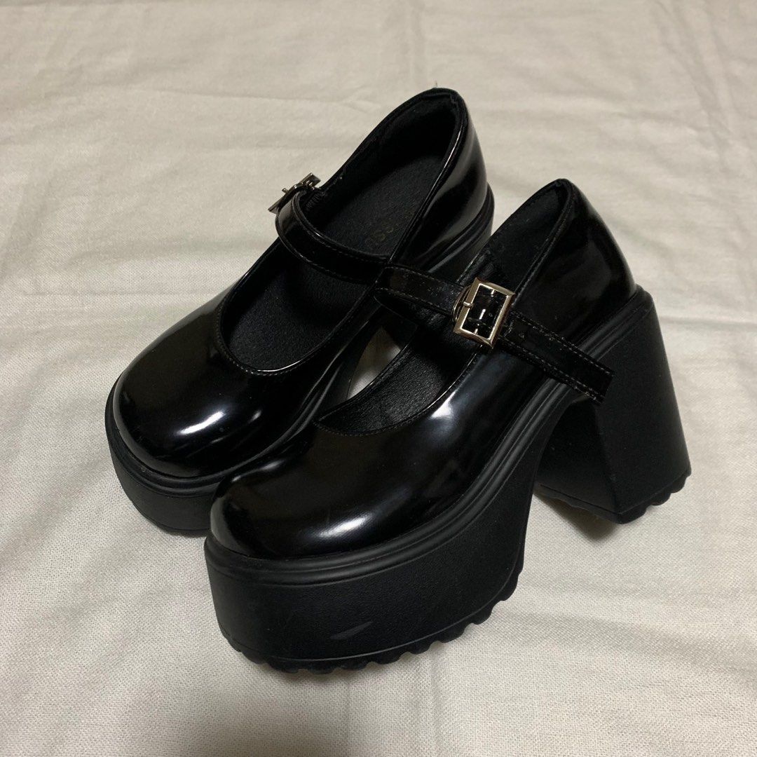 asos chunky mary janes