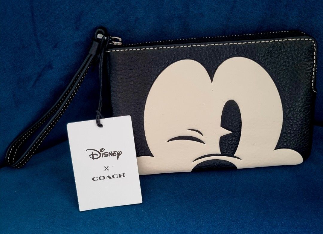 Mickey cheap coach wristlet