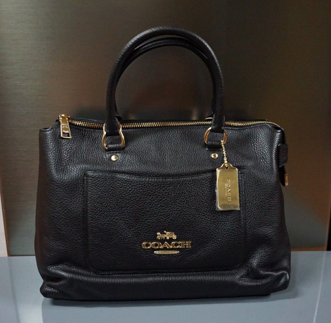 Coach Emma Satchel Bag Luxury Bags Wallets on Carousell