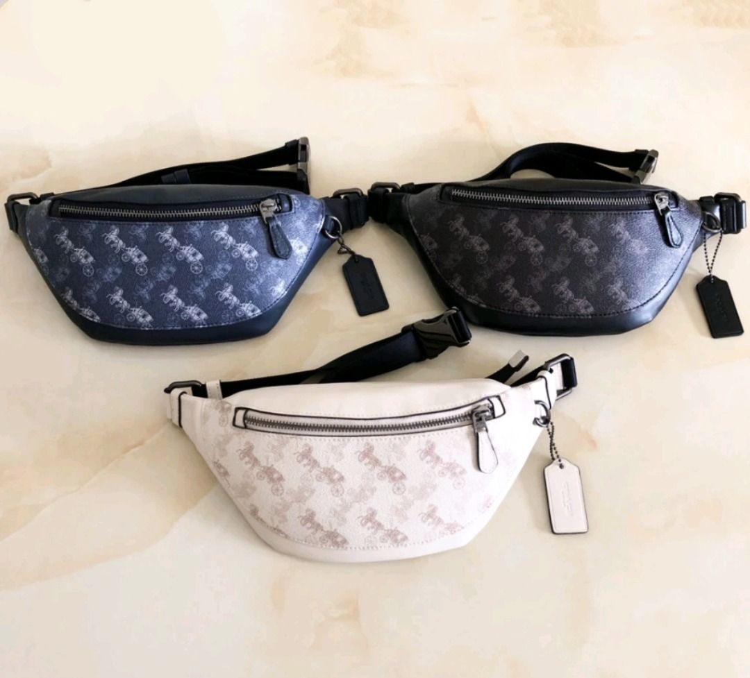 Warren mini belt bag with horse best sale and carriage print