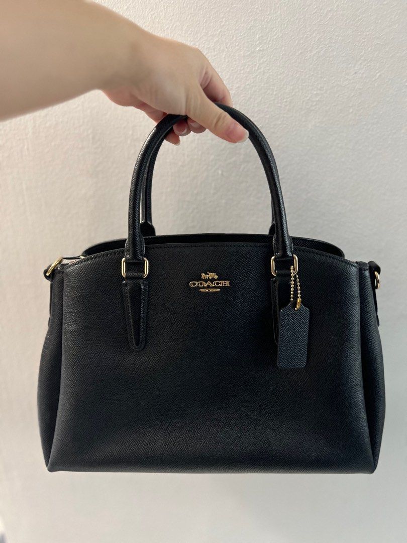 Coach sage carryall black top
