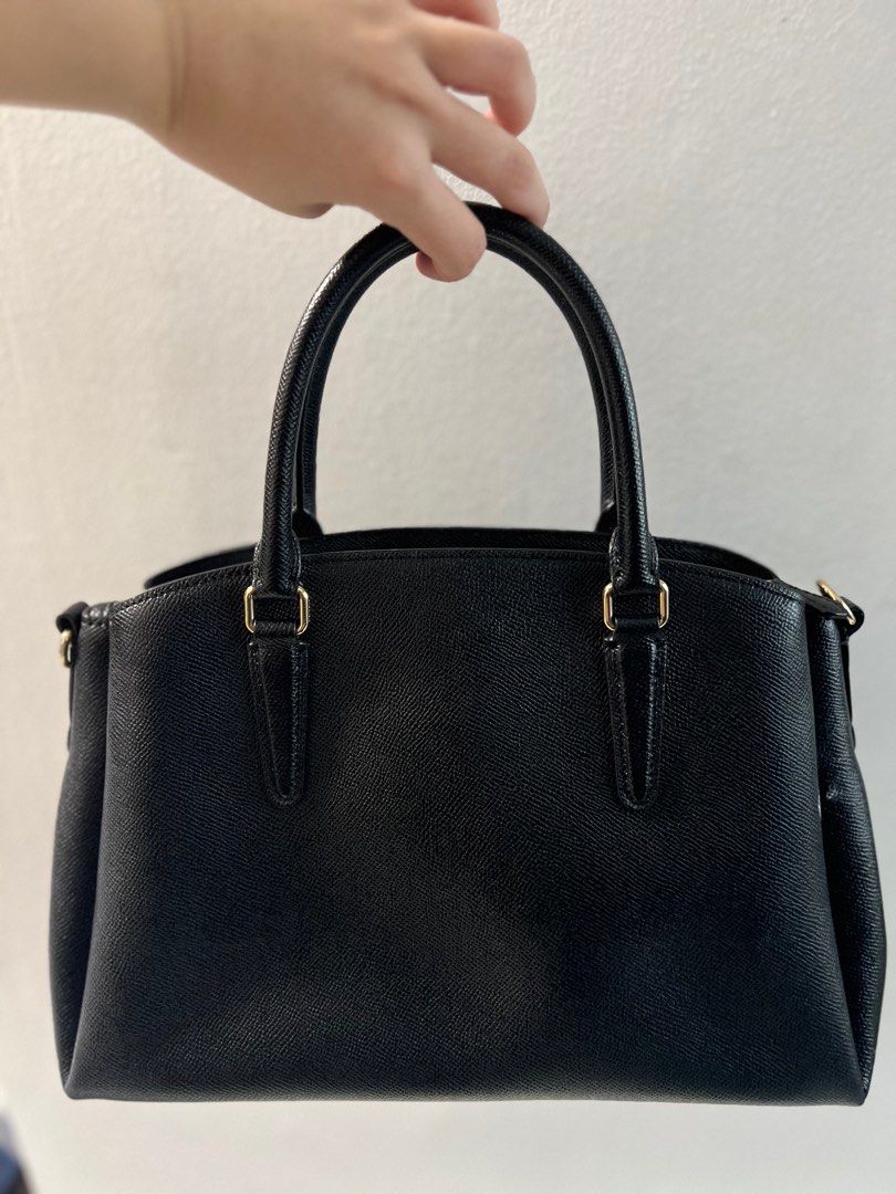 Coach sage carryall outlet black