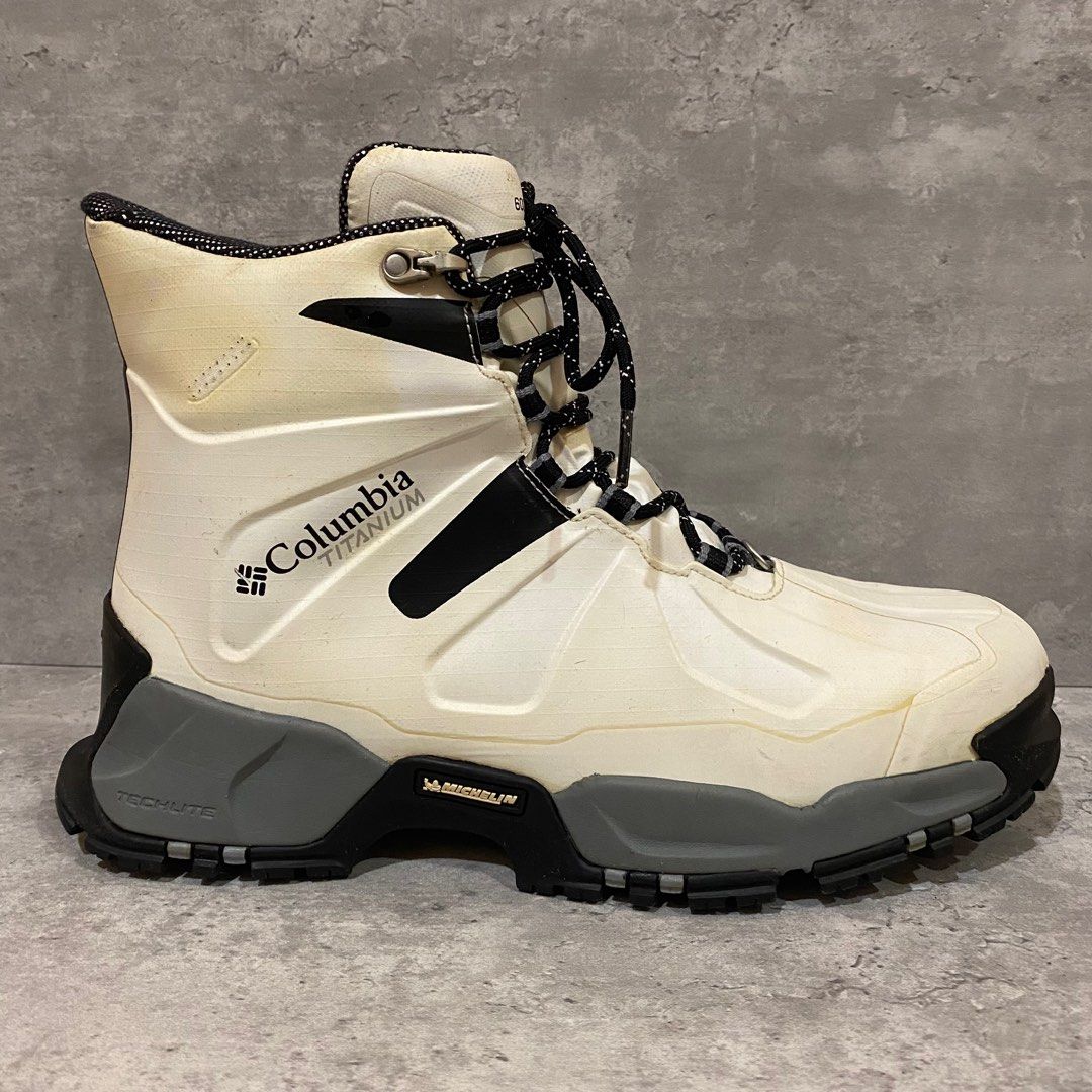 Columbia canuk titanium hiking boots michelin shoes size 7.5uk Men s Fashion Footwear Boots on Carousell