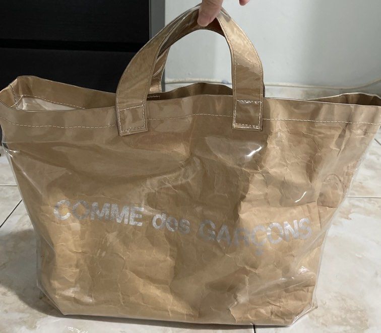 Comme des garcons plastic best sale bag
