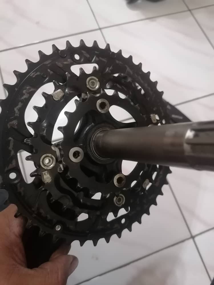 CRANKSET PROWHEEL BURNER 3 10 SPEED WITH BBI Sports Equipment