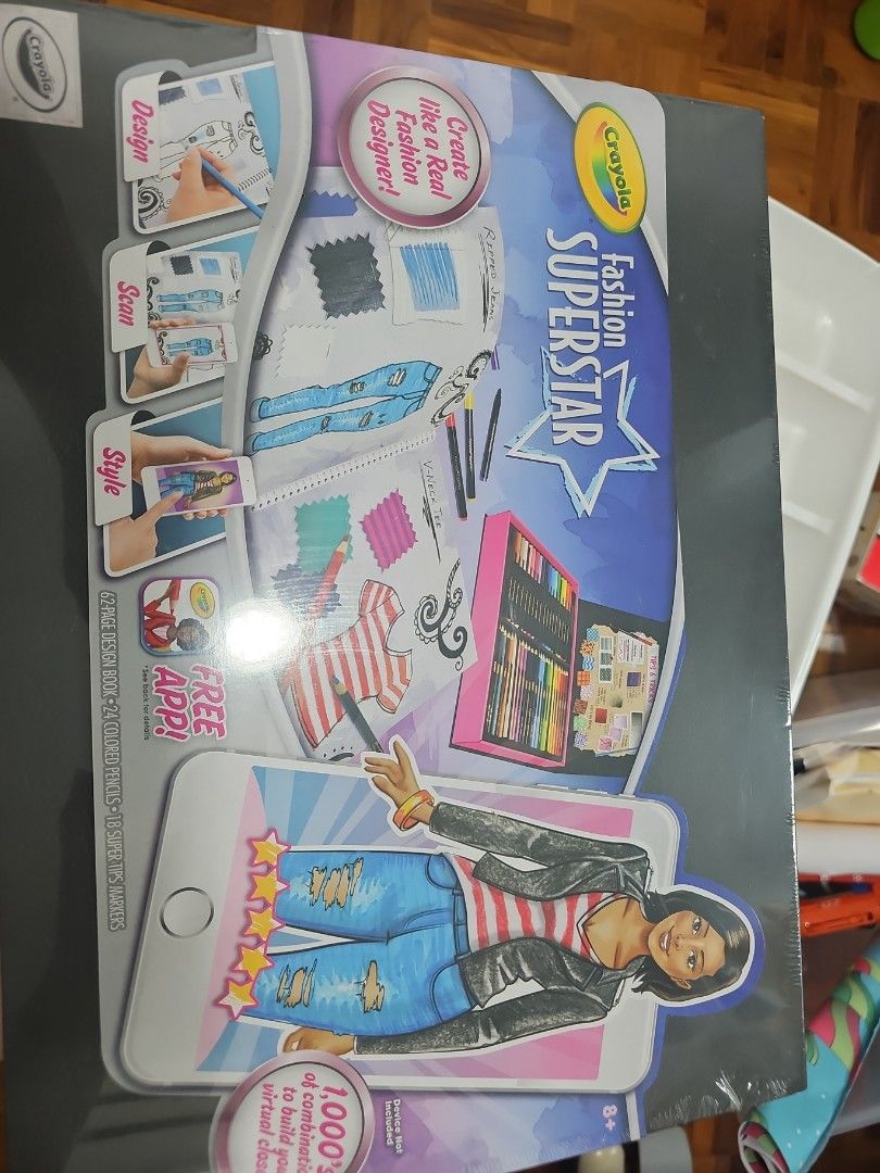 Crayola fashion superstar, Hobbies & Toys, Toys & Games on Carousell
