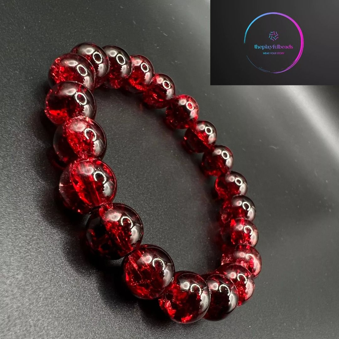 Red crystal new arrivals beads