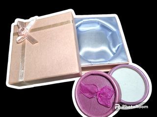 Cushioned Jewelry Box (for Ring, Earrings, Bracelets, Bangles) great for Gifts and Storage