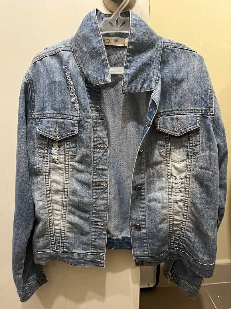 Denim Jacket, Women's Fashion, Coats, Jackets and Outerwear on Carousell