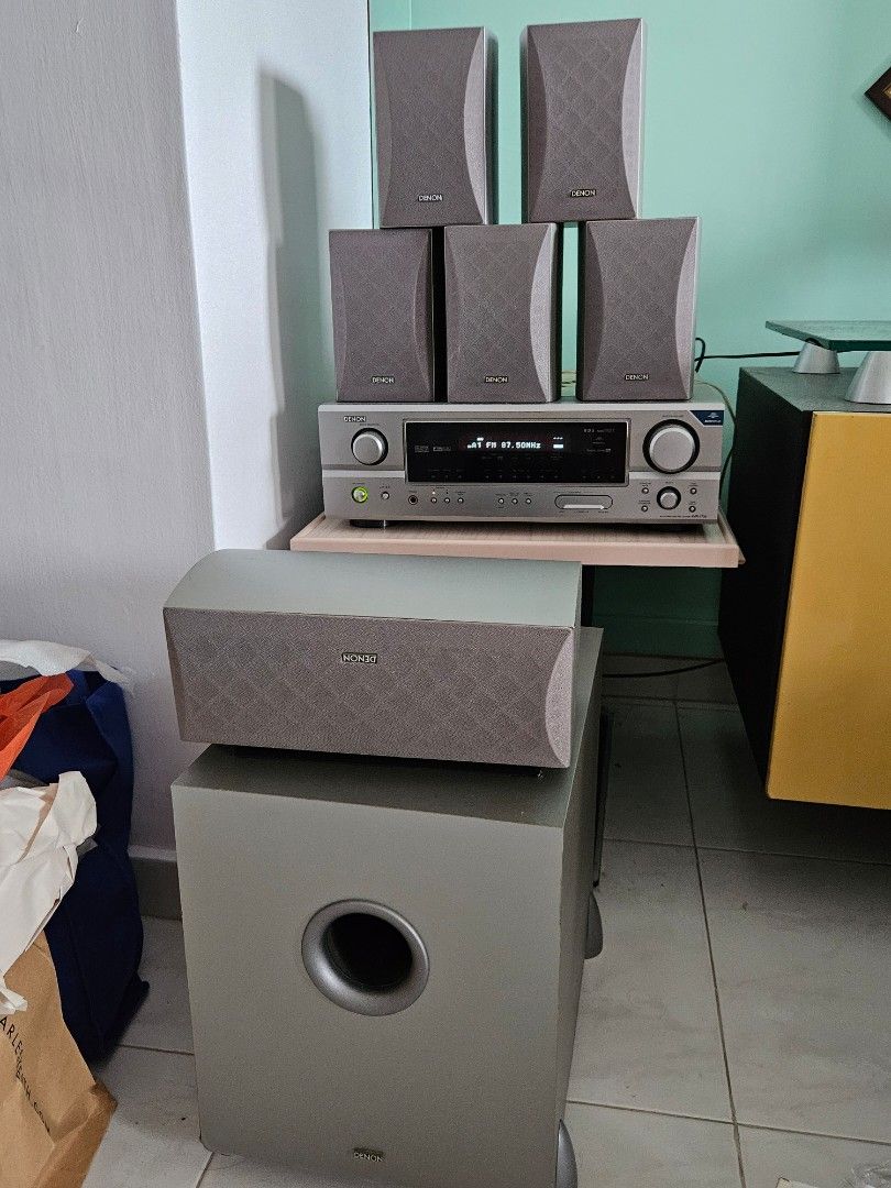 Denon home theatre system tv home appliances tv entertainment