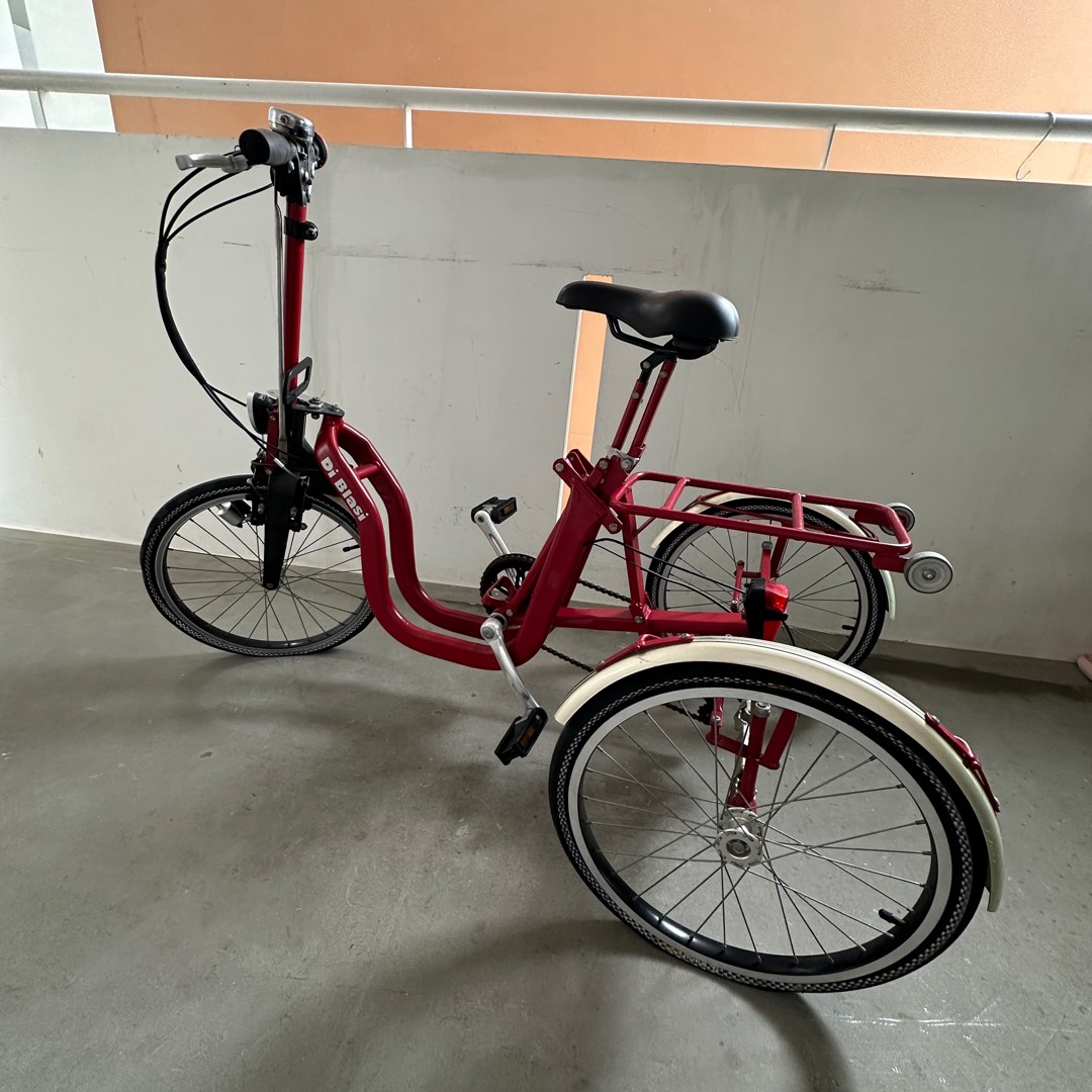 Second hand di blasi folding trike sales