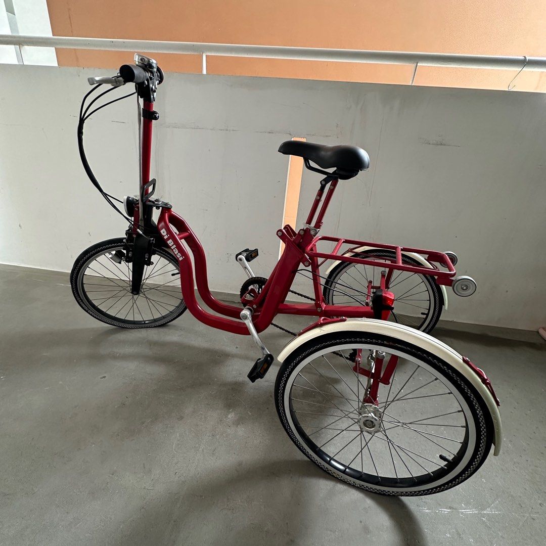 Di blasi store r32 folding tricycle