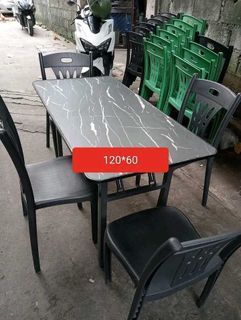 Dining set hampas chair and folding table