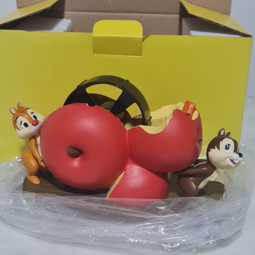 Disney Chip and Dale scotch tape dispenser box size about L25 x W13 x H14 cm