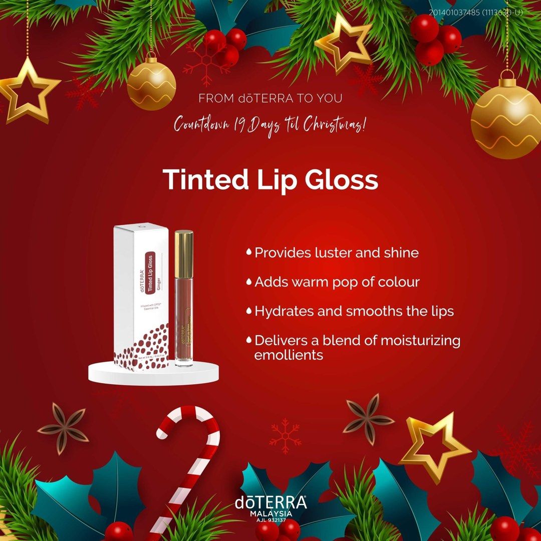 doTERRA Tinted Lip Gloss, Beauty & Personal Care, Face, Makeup on Carousell
