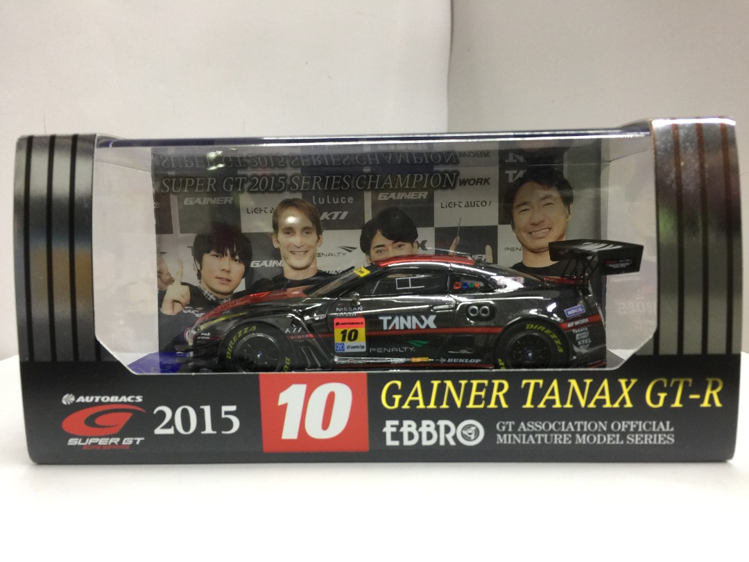 EBBRO 1/43 NISSAN GT-R GAINER TANAX SUPER GT300 2015 