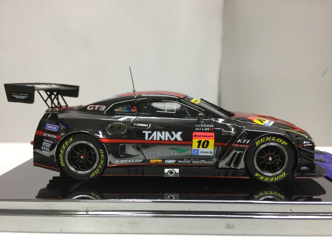 EBBRO 1/43 NISSAN GT-R GAINER TANAX SUPER GT300 2015 Champion #10 