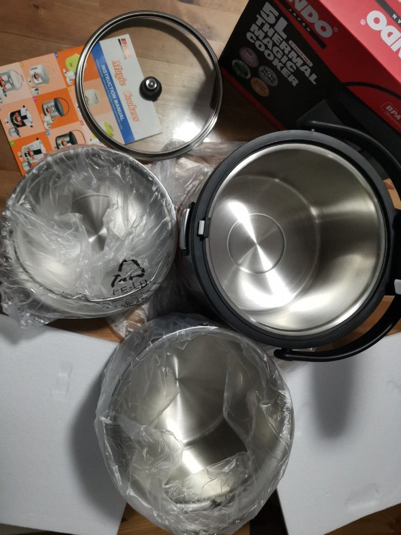 Endo 5L Thermal Magic Cooker, TV & Home Appliances, Kitchen Appliances ...