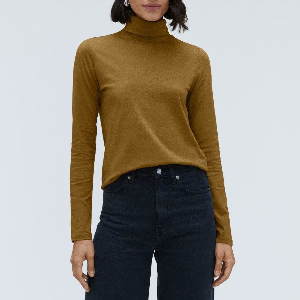 Everlane cotton turtleneck outlet