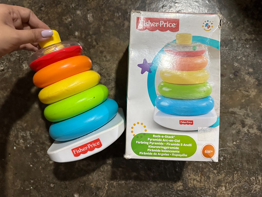 FISHER-PRICE ROCK A STACK, Babies & Kids, Infant Playtime on Carousell
