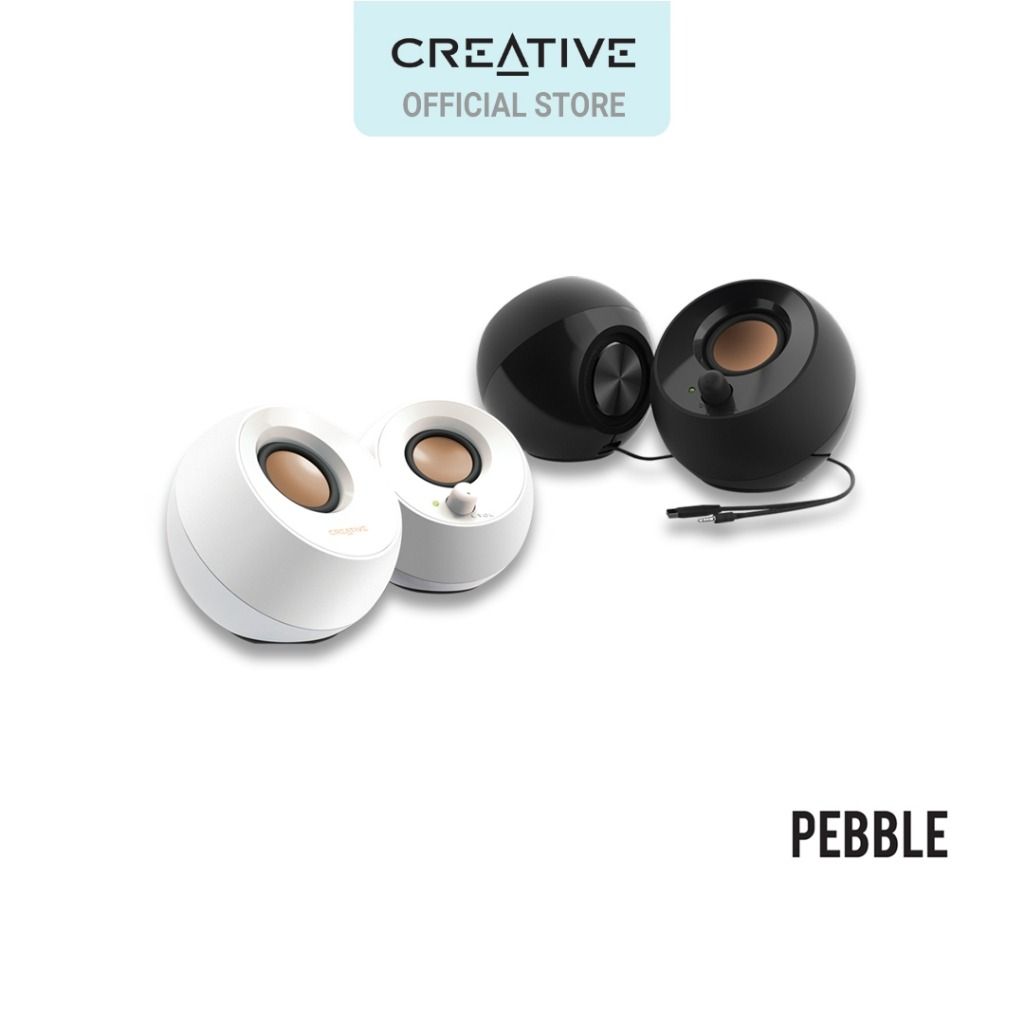 FREE DELIVERY Creative Pebble 2.0 USB Powered Desktop Speakers