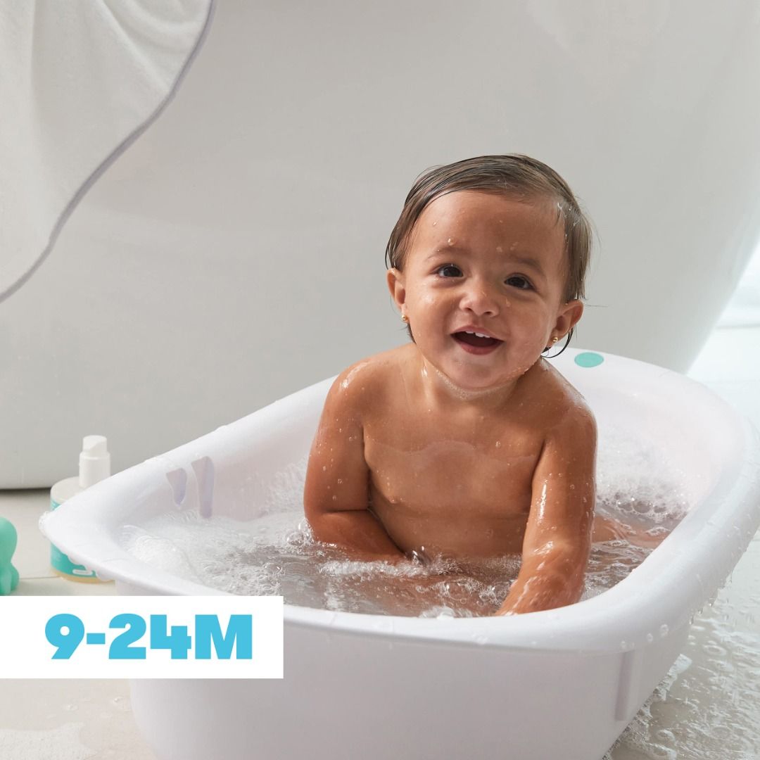 Frida Baby 4in1 GrowwithMe Bath Tub Transforms Infant Bathtub to