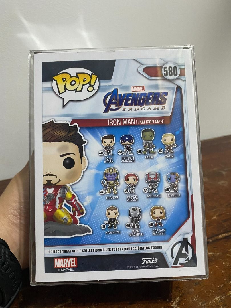 Funko Pop Iron Man Endgame 580, Hobbies & Toys, Toys & Games on Carousell