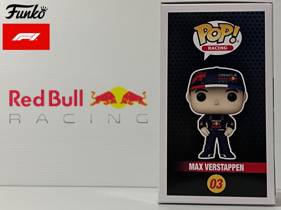 Funko POP MAX VERSTAPPEN ORACLE REDBULL RACING 03 Hobbies