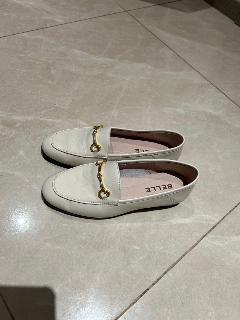 Genuine leather loafer shoes best sale