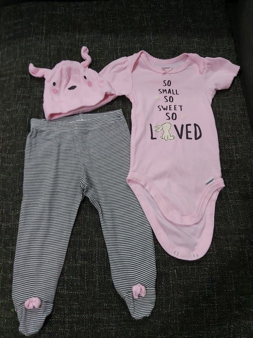 Gerber baby girl discount clothes