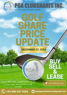 (Category: ) located in . Submitted by julzpgaclubshares (Listing ID 1274429274, Image 1). Description: .