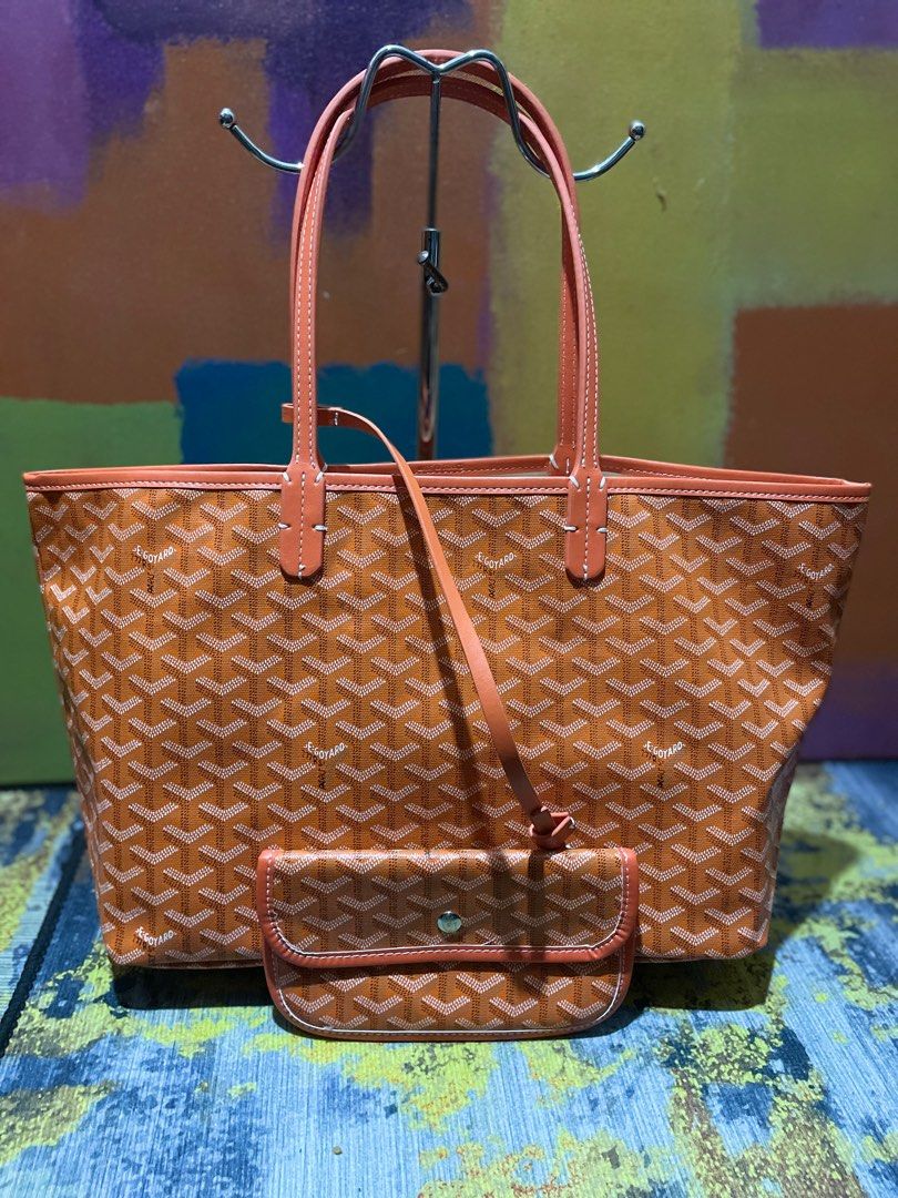 Goyard deals orange tote