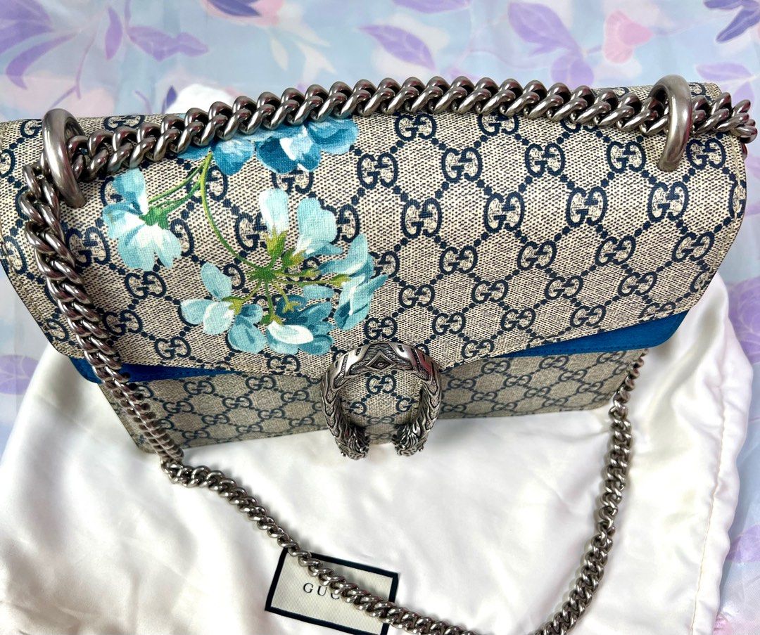 Gucci dionysus blue on sale blooms