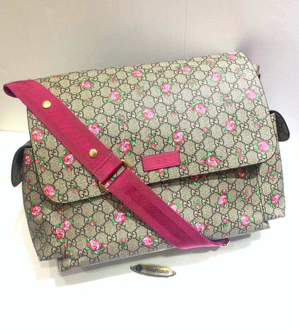 Gucci Baby Bag Pink Gucci Monogram Crossbody ○ Labellov ○ Buy