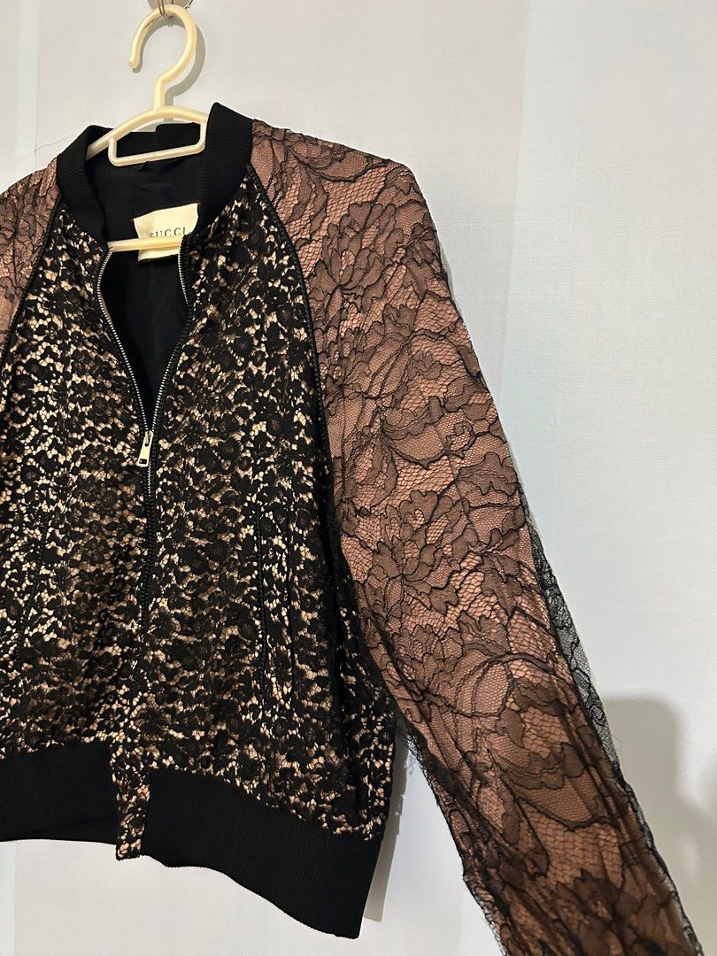 Gucci discount lace jacket
