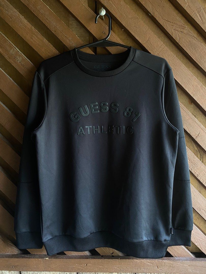 Guess athletic sweatshirt shop