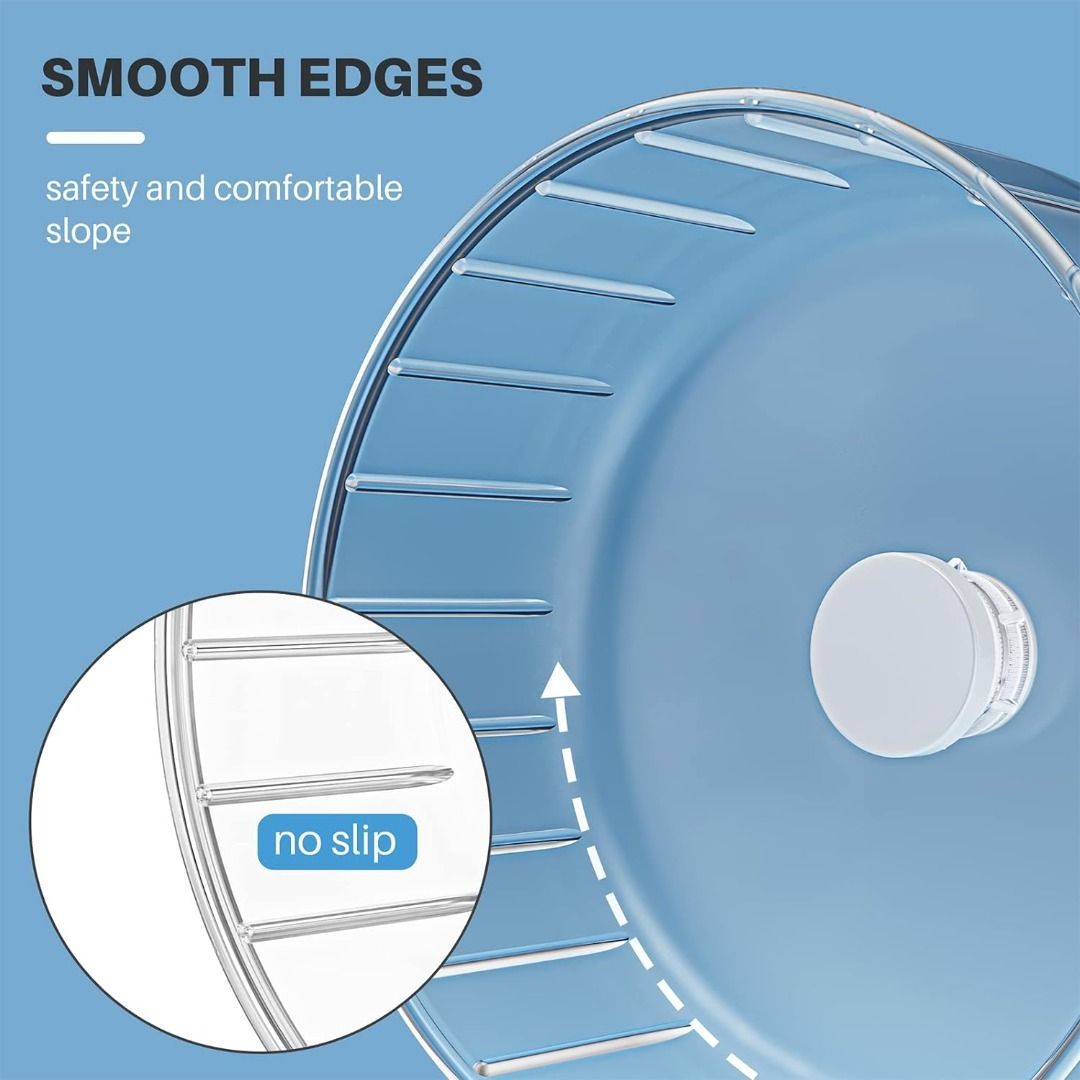 Picture of Hamster Wheel Silent, 5.5in Hamster Exercise Wheels Basic- Quiet ...