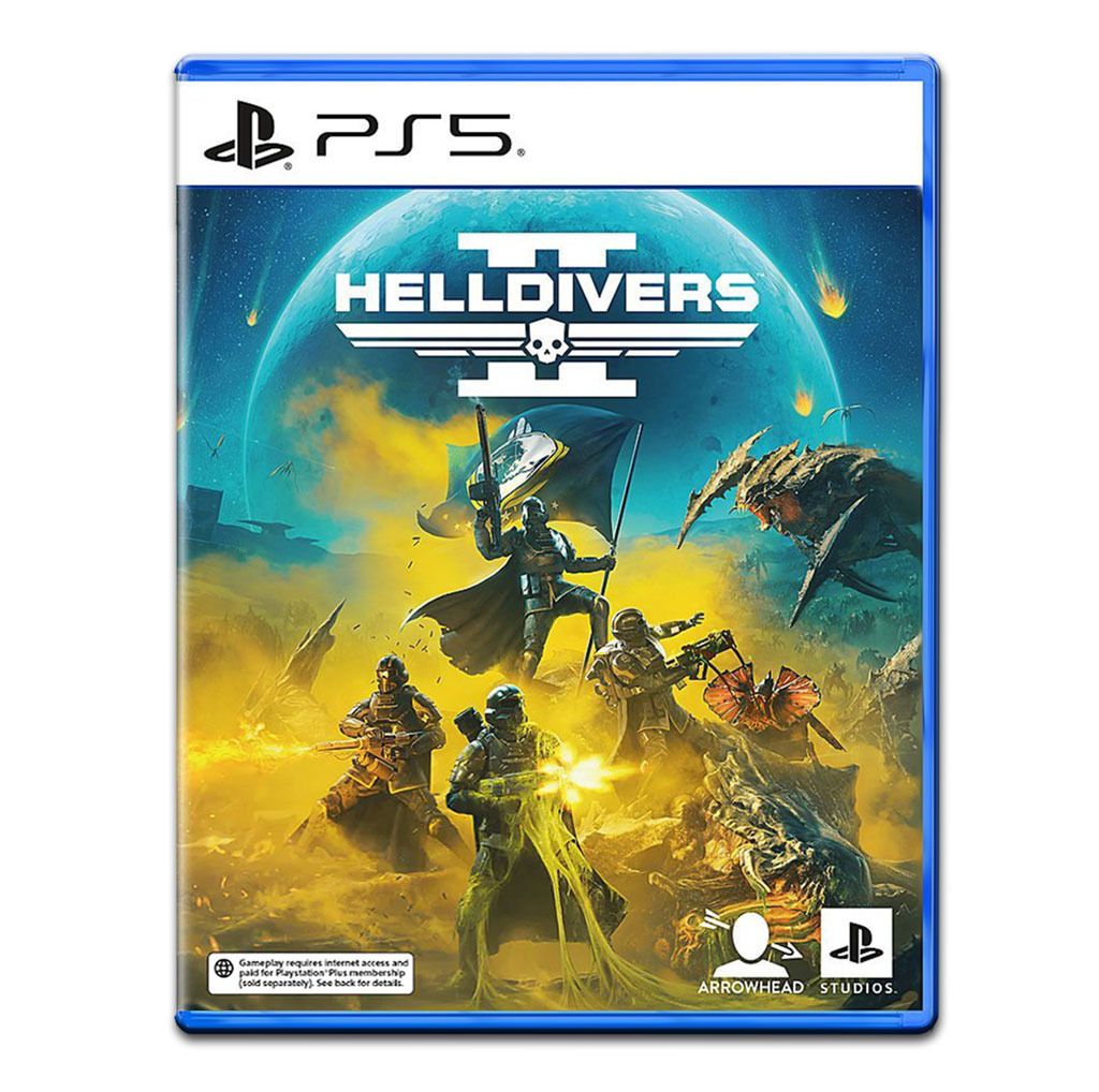 HELLDIVERS 2 (Category: PlayStation) located in Singapore. Submitted by game_sale (Listing ID 1274409544, Image 1). Description: Genre: 3rd Person Shooter Mode: Single, 2-4 players co-op online Region: R1/R3 About Fight for freedom across a hostile galaxy in this frenetic third-person cooperative team shooter. Join forces with up to four friends and wreak havoc on an alien scourge threatening the safety of your home planet, Super Earth, in this m