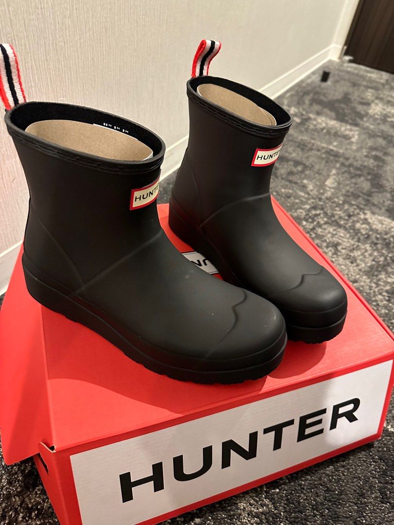 Hunter Boots Like New Size EU39 100 Authentic Men s Fashion