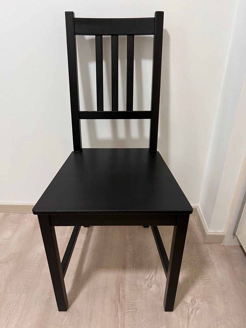 Ikea stefan chair black deals