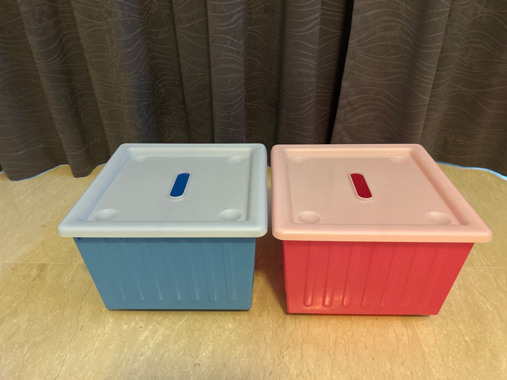 IKEA Storage Boxes set of 2, Furniture & Home Living, Home