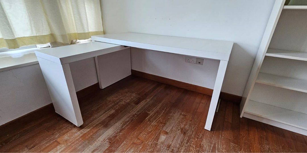 IKEA Study Table (Category: Tables & Sets) located in Singapore. Submitted by lypoh (Listing ID 1274560554, Image 1). Description: Used study table for sale. Self collect..