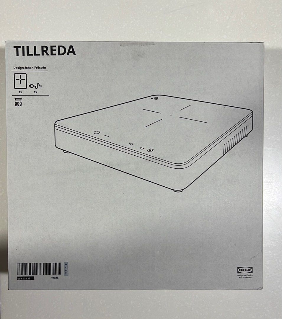 TILLREDA Portable induction hob, 1 zone white - IKEA