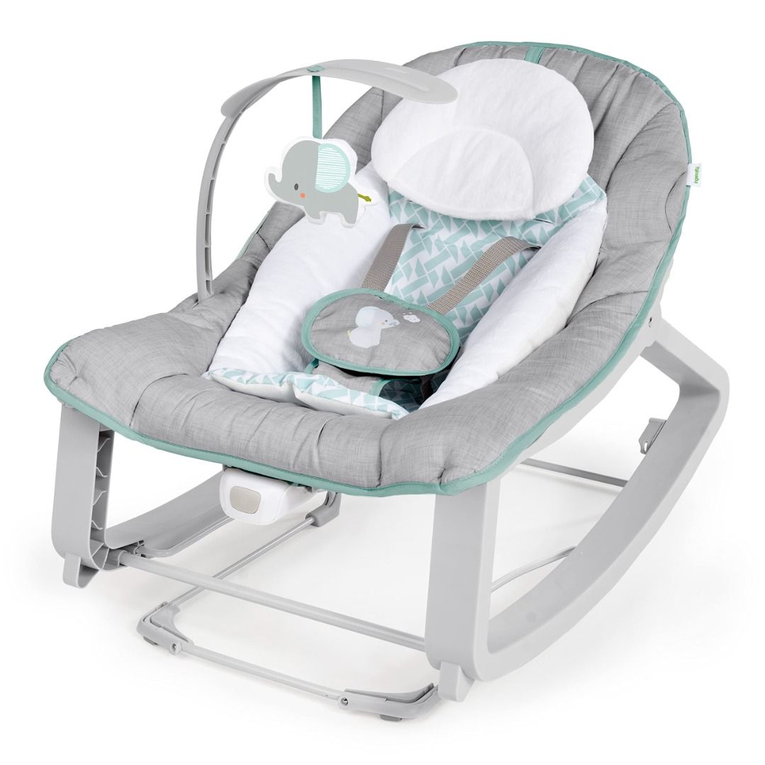 Ingenuity Keep Cozy 3 in 1 Grow with Me Vibrating Baby Bouncer