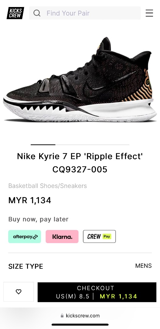 Kyrie top 4 afterpay