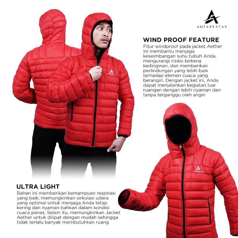 Jaket Gunung Jacket Musim Dingin Jaket Gelembung Casual Outdoor