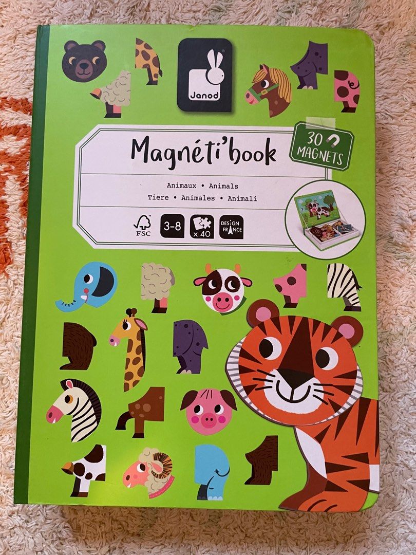 Magnéti'book animaux - 30 magnets