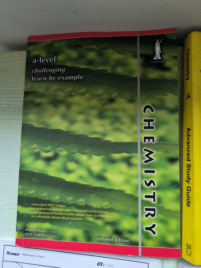 JC H2 Chemistry Exercise And Guidebook Hobbies Toys Books jc-h2-chemistry-exercise-and-guidebook-hobbies-toys-books
