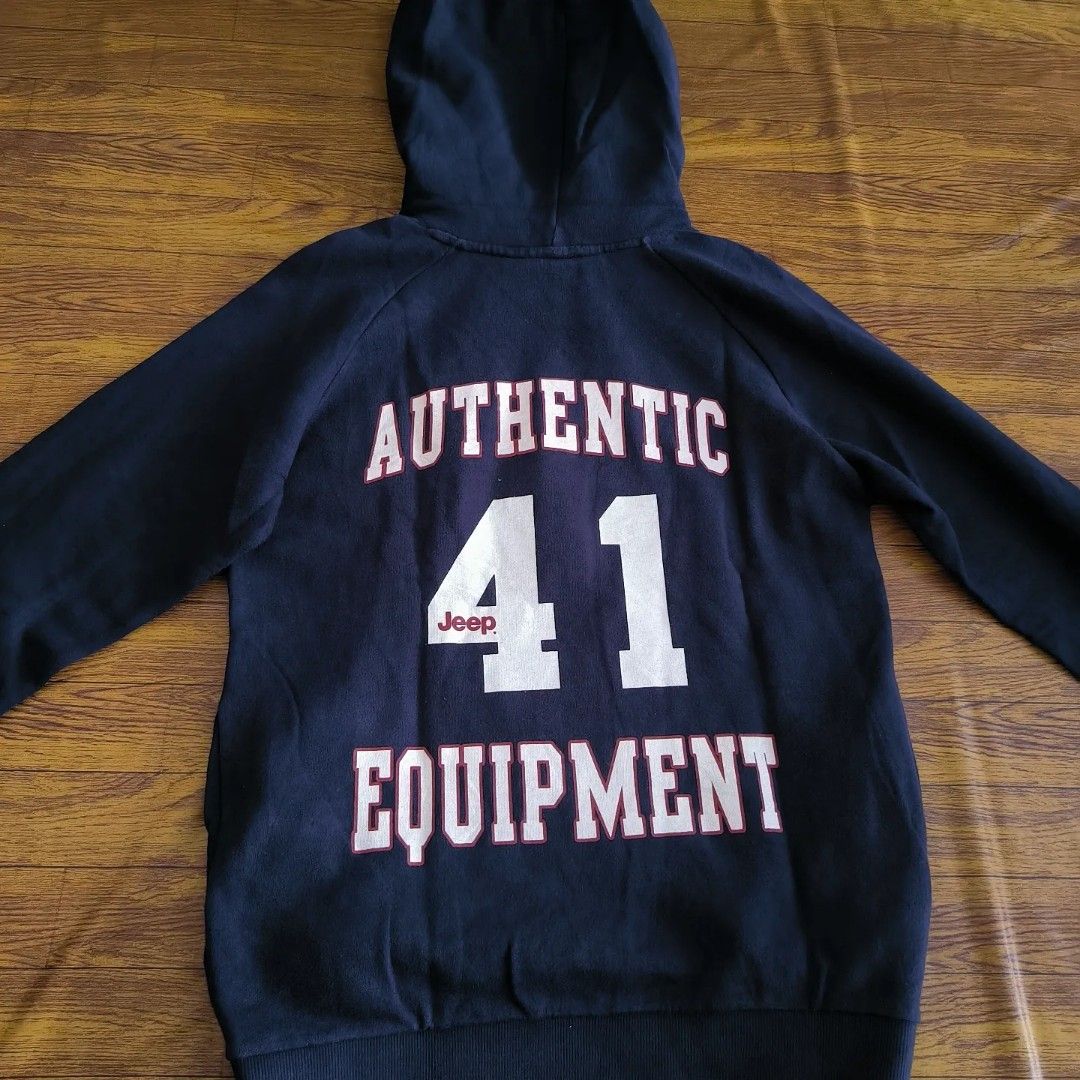 JEEP HOODIE EXPERIENCE THE ADVENTURE AUTHENTIC 41 ORIGNAL NAVY