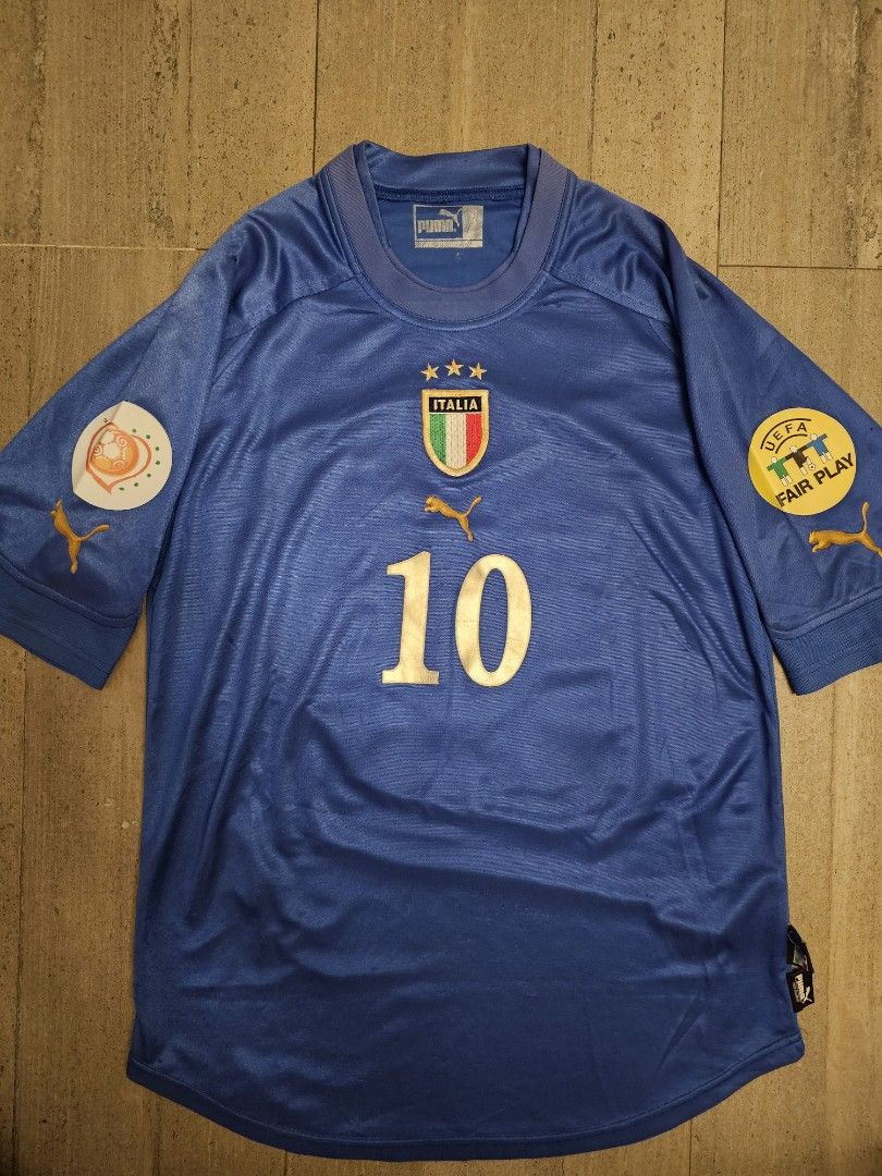 Jersey puma italy euro 2004 francesco totti no 10 original size m